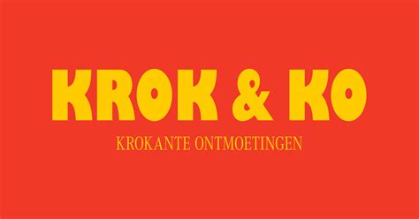 Krokante Ontmoetingen Krok And Ko