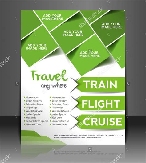 Travel Brochure Template Vector Free Download