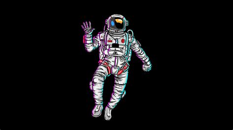 2560x1440 Astronaut Waving Hand Minimal 4k 1440p