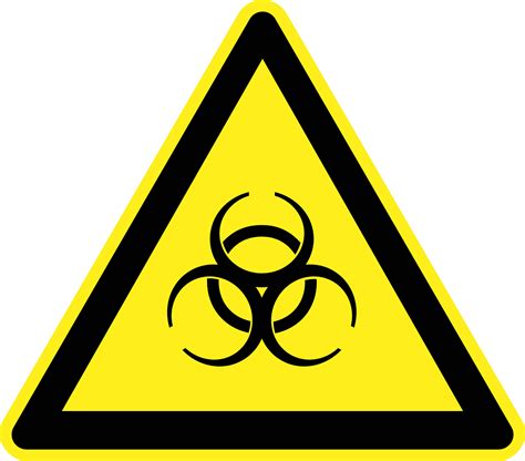 Biohazard Danger Warning Yellow Png Picpng