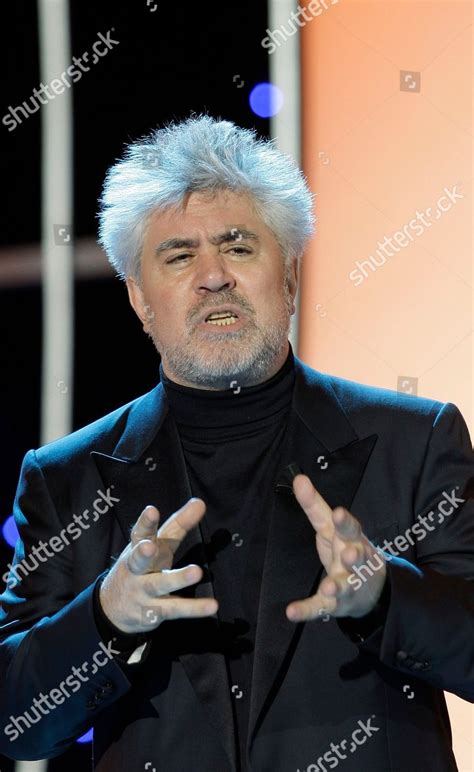 Pedro Almodovar Spanish Film Director Pedro Editorial Stock Photo