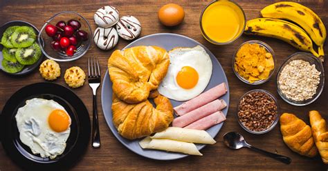 Different Types Of Breakfasts To Start The Day Stock Photo Download
