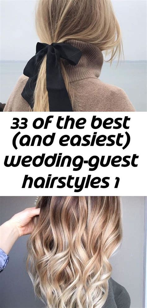 33 Of The Best And Easiest Wedding Guest Hairstyles 1