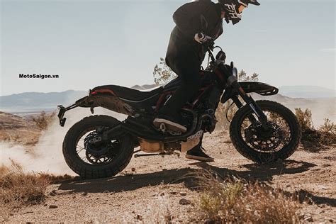 Phiên bản giới hạn Ducati Scrambler Desert Sled Fasthouse kỷ niệm chiến