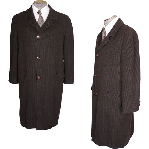 Dress png & psd images with full transparency. Vintage Mens Coat 100% Cashmere Topcoat 1960s Overcoat Size M from poppysvintageclothing on Ruby ...