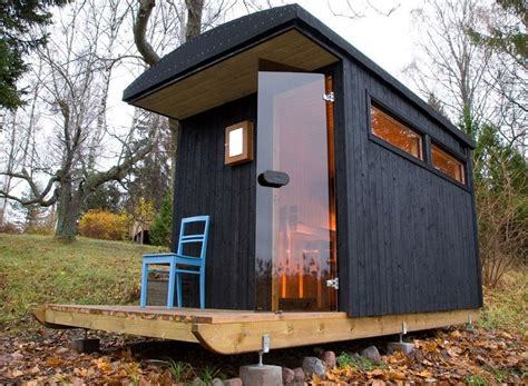 Sauna plans * free * sauna floor plans, layouts, 174 sizes. Tiny mobile sauna was built for just $4K | Building a ...