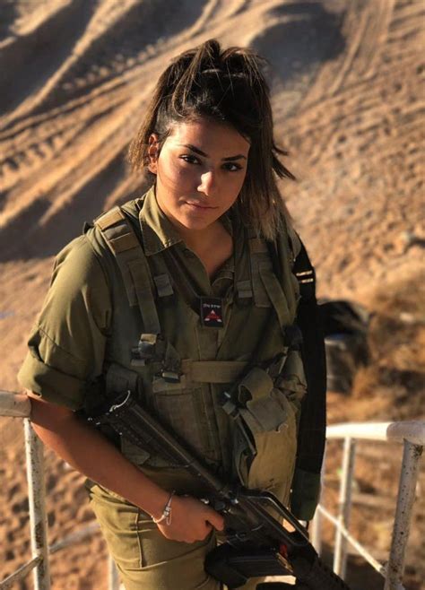 Idf Israel Defense Forces Women Pinup Israeli Female Soldiers