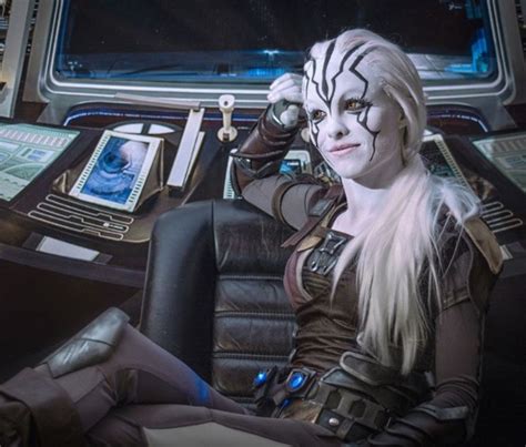 Galaxy Fantasy Cosplay Jaylah de Star Trek Beyond por Angela Bermúdez