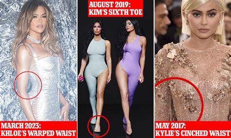 The MANY Kardashian Photoshop Fails As Khloe Is Called Out Over Edited