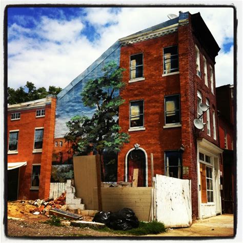 Fells Point Baltimore Old Houses Row House Baltimore Maryland