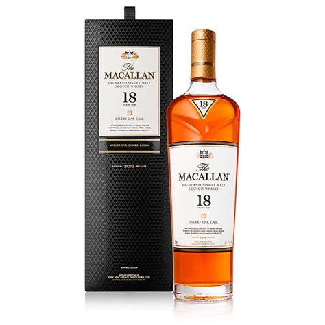 whisky the macallan 18 años 700 ml