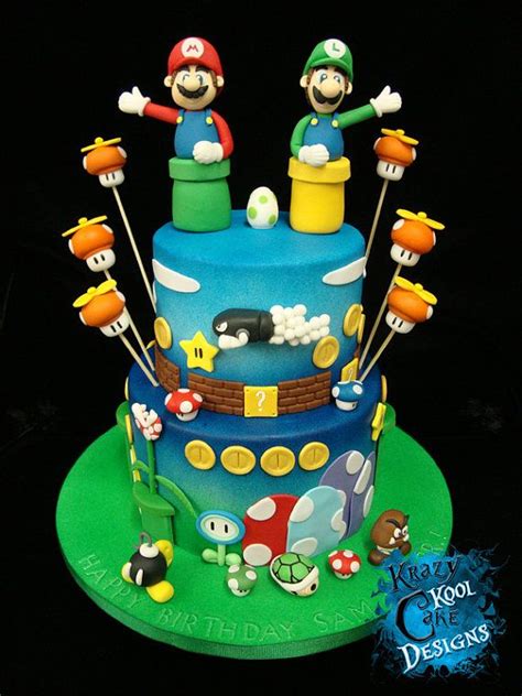 Bowser's inside story / mario & luigi: Mario and Luigi Cake Toppers by KrazyKoolCakeDesigns on ...