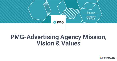 Pmg Advertising Agency Mission Vision And Values Comparably