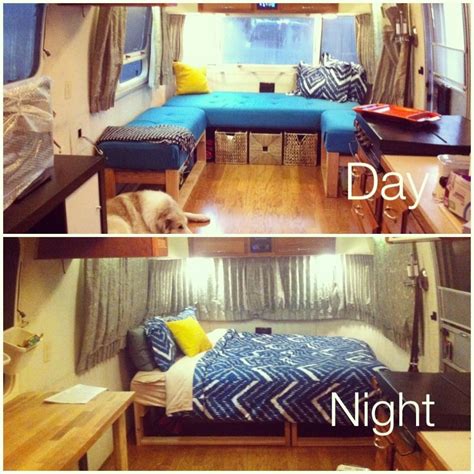 Full diy van build from start to finish | our epic van life conversion. Morning To Night configuration | Airstream wrap around ...