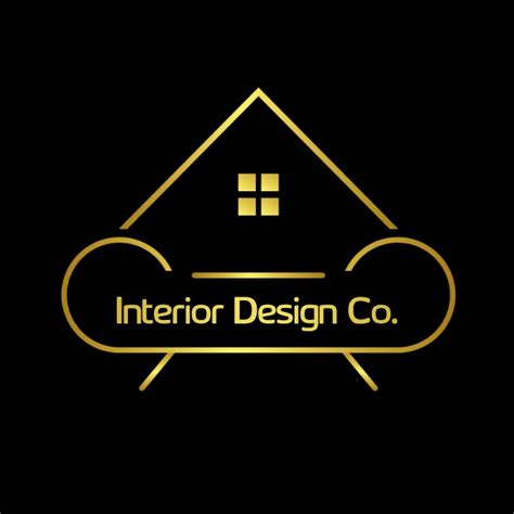 Copy Of Interior Design Logo Template Postermywall