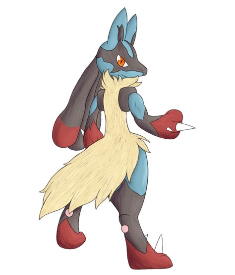 Mega Lucario Drawing Free Download On Clipartmag