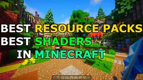 Best Minecraft Resource Packs And Shaders 2018 Youtube