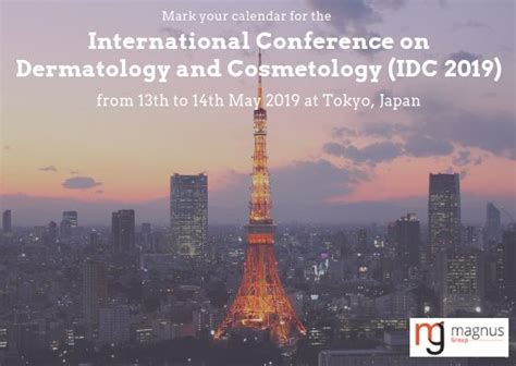 International Conference On Dermatology And Cosmetology Idc 2019