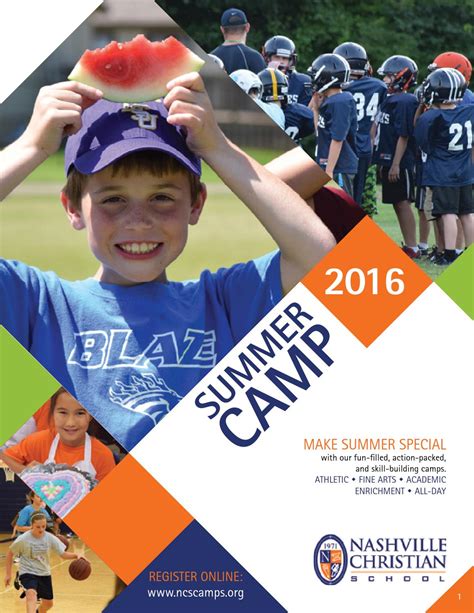 Ncs Summer Camps 2016 By Nashville Christian School Issuu