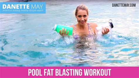 Pool Fat Blasting Workout Dumbbell Workout Routine Toning Workouts At