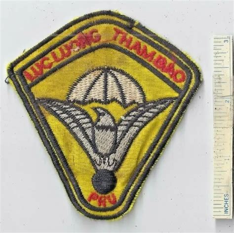 Vietnam War Arvn Army Quang Nam Recon Team Special Ops Shoulder Patch