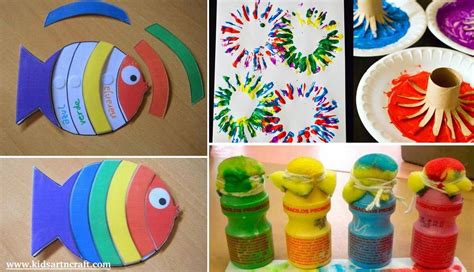 Activities For Your Kids To Practice Colors Kids Art And Craft