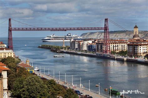 Turismo Getxo Puente Bizkaia comúnmente conocido como Puente Colgante