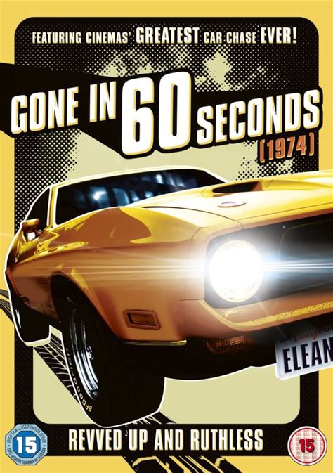 It was produced by jerry bruckheimer, producer of the rock and armageddon, and is a remake of the 1974 h.b. Gone in 60 Seconds (1974) DVD | Zavvi