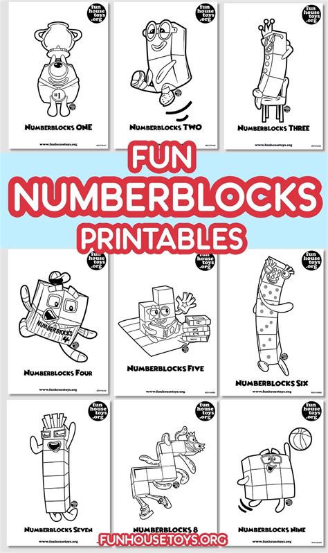 Numberblocks 7 printable coloring page j coloring for kids. Pin on Coloring Pages for Kids