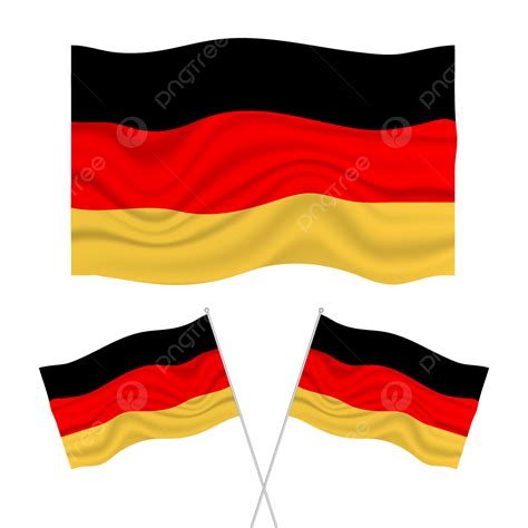 Germany Flag Clipart Transparent Png Hd Germany Flag Waving Png Vector