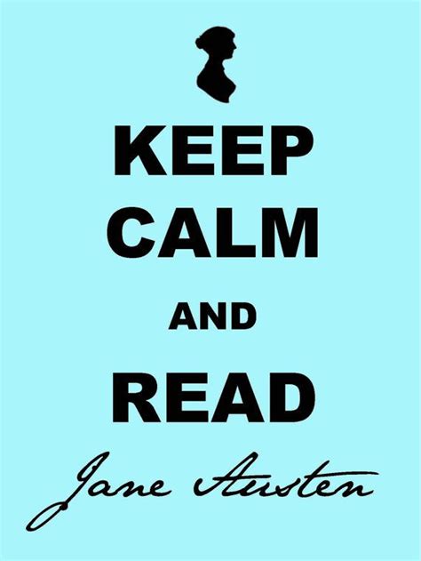 Keep Calm and Read Jane Austen 8x10 Poster | Etsy | Keep calm, Calm, Jane austen