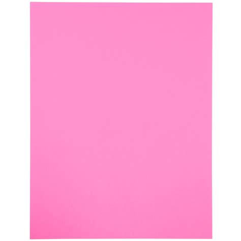 Neenah 21041 Astrobrights 8 12 X 11 Pulsar Pink 65 Smooth Color