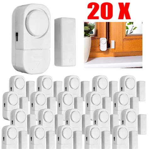 20 Pack Wireless Home Door Window Entry Burglar Security Alarm Magnetic