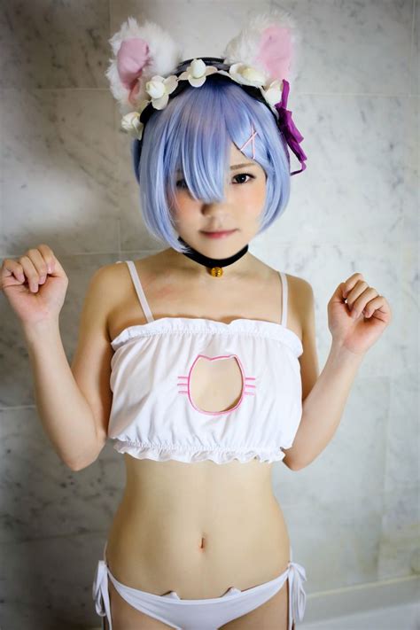 Pettanko Rem Erocosplay Cat Keyhole Lingerie Imgur Pinterest Cosplay Sexy And Lingerie