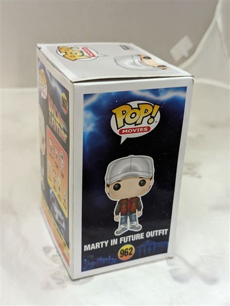 Marty In Future Outfit 962 Funko Pop Back To The Future Figure Movies Mcfly Toy Ebay