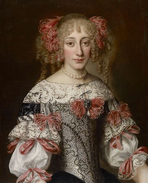 Jacob Ferdinand Voet 1639 Circa 1700 Unknown Noblewoman Oil On Canvas 73 5 X 59 8 Cm