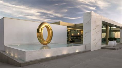 This 100 Million Mansion Has A Signature Feature Gold