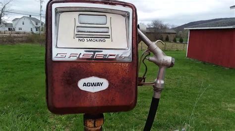 Vintage Gasboy Fuel Pump Youtube