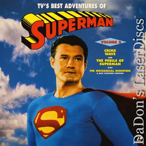 Tvs Best Adventures Of Superman Laserdisc Rare Laserdiscs Other