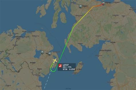 flight forced to divert and land in belfast belfast live