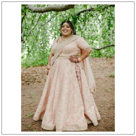 Plus Size Bride Opted For A Pastel Pink Sabyasachi Lehenga Proved That