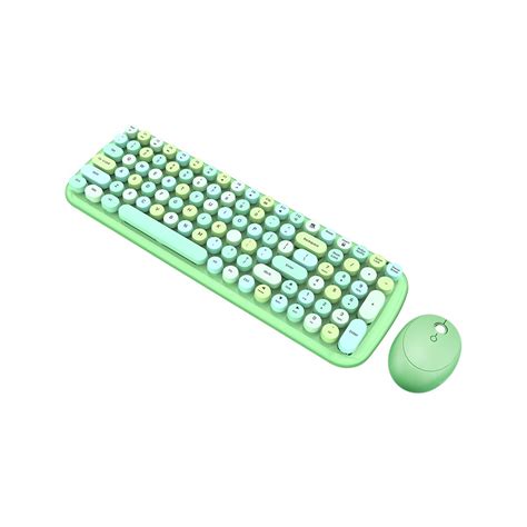 Mofii Candy Xr 24g Wireless Keyboard Mouse Combo With 100 Key Round