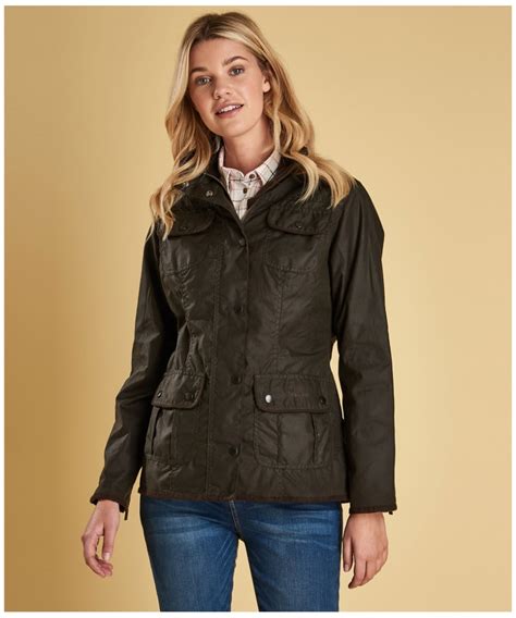 Womens Barbour Utility Waxed Jacket