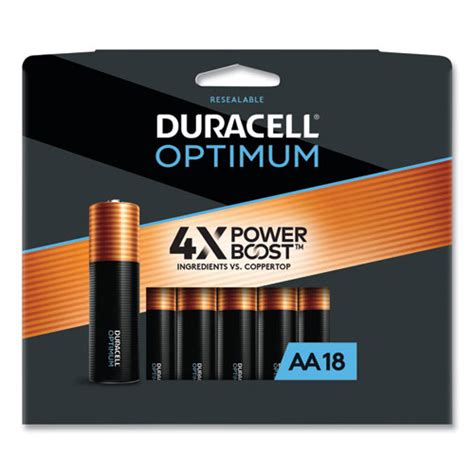 Optimum Alkaline Aa Batteries 18pack Zerbee