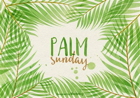 A lot of christians looking for palm sunday 2021 images wishes quotes and sayings to their friends and family members. Palm Sunday Vector Illustration - Download Free Vectors, Clipart Graphics & Vector Art