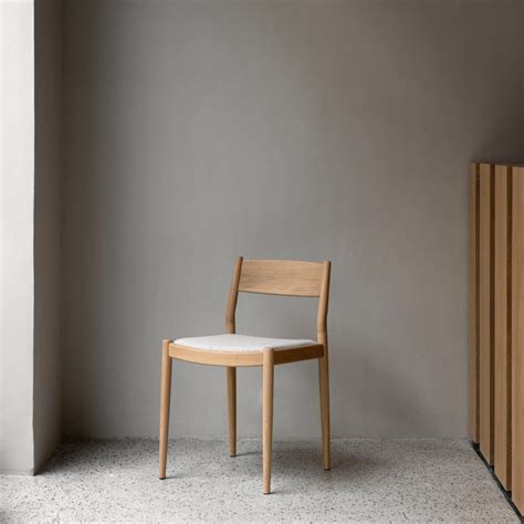 Minatomirai Cafe Chair N Dc03 Upholstered Smoked Oak Maple In 2022
