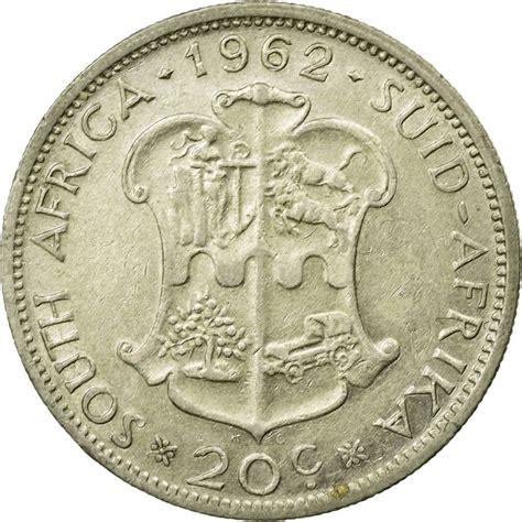 Twenty Cents 1962 Coin From South Africa Online Coin Club