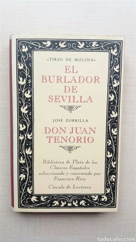 El Burlador De Sevilla Y Don Juan Tenorio Tirs Comprar En