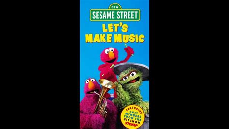 Sesame Street Home Video Let S Make Music Sesame Workshop Version