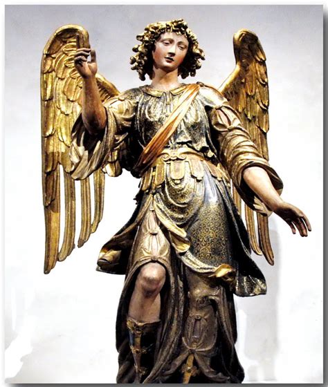 Archangel Raphael Archangel Raphael Detail Italy Napel Flickr